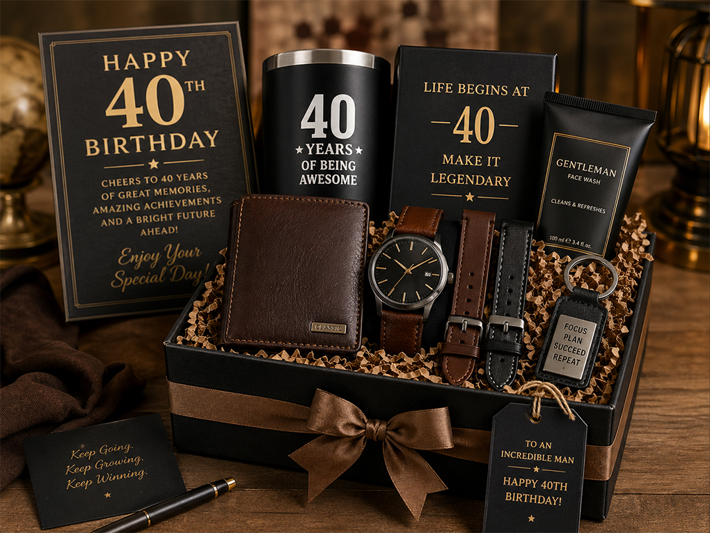 40th Birthday Gifts for Men